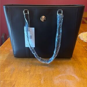 NWT Jessica Moore Black Tote Bag
